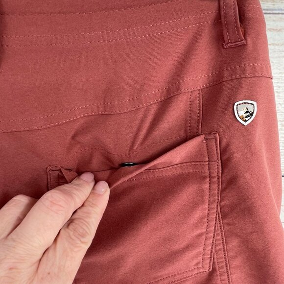 Kuhl Red Athletic Shorts Mid-Thigh Length - Picture 6 of 14